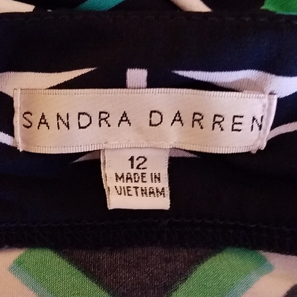 NWOT SANDRA DARREN dress - Picture 6 of 7